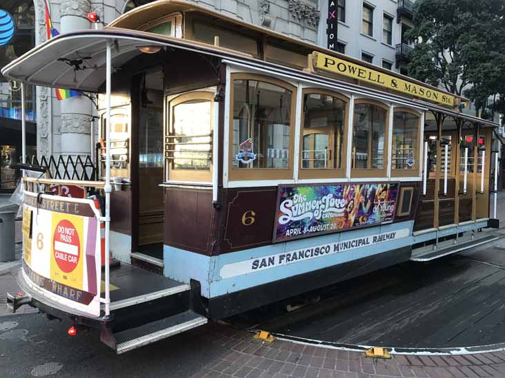 MUNI cable car 6